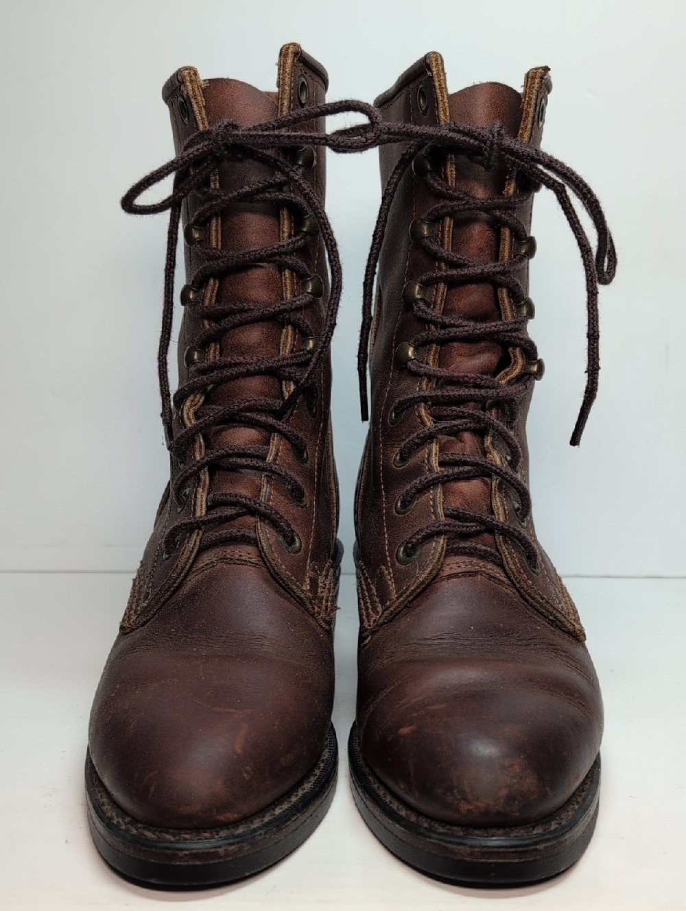 Darango vintage Packer lace up mid-calf Vibram boots women's size 6 - Picture 2 of 15